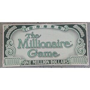 The Millionaire Board Game 1984 NEW Sealed